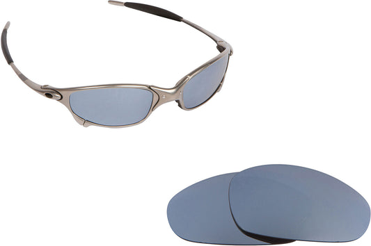 LenSwitch Polarized Replacement Lenses for Oakley Juliet Sunglasses Silver