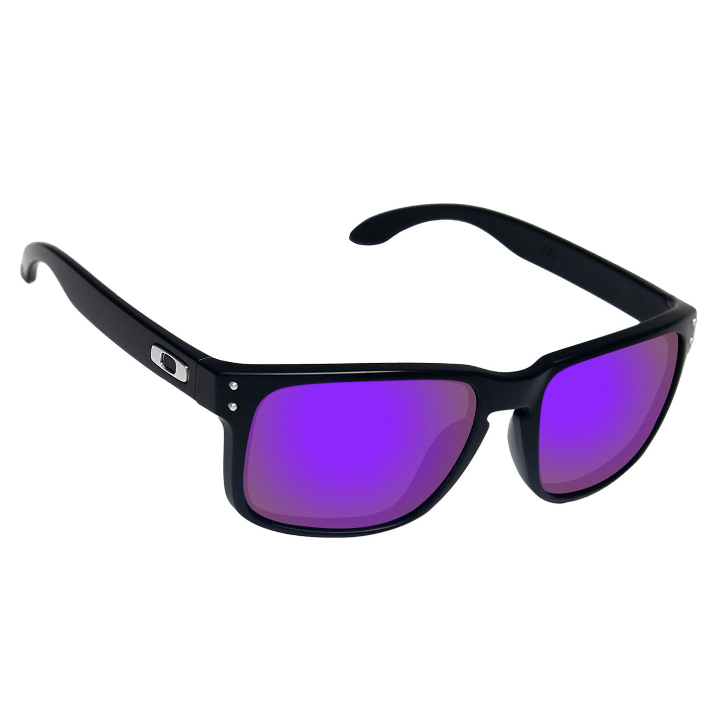 Hawkry Polarized Replacement Lenses for-Oakley Holbrook Sunglass Purple Mirror