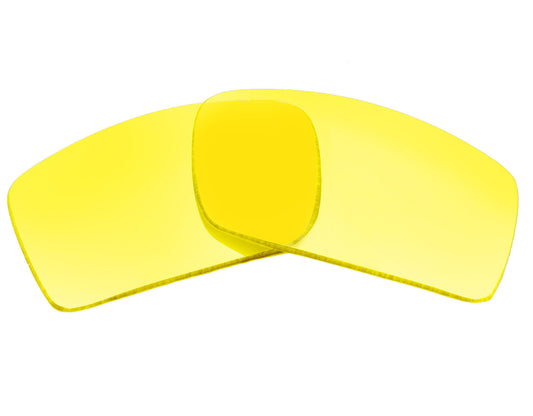 LenSwitch Replacement Lenses for Oakley Gascan Sunglasses Yellow