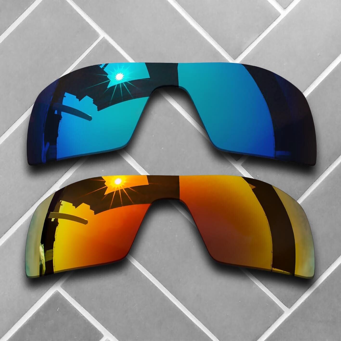 Polarized Replacement lenses for-Oakley Oil Rig Anti-Scratch Multiple Choices US