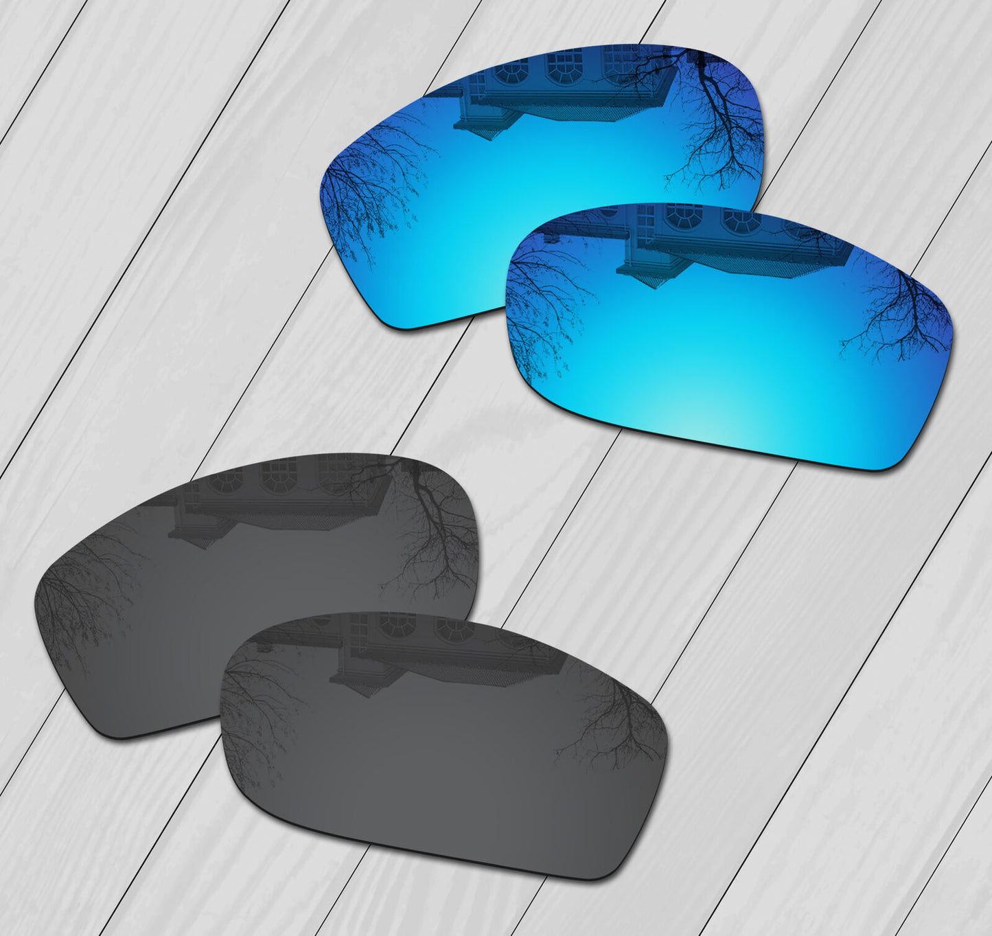 POLARIZED Replacement Lenses For-Oakley Fives Squared Anti-Scratch Options