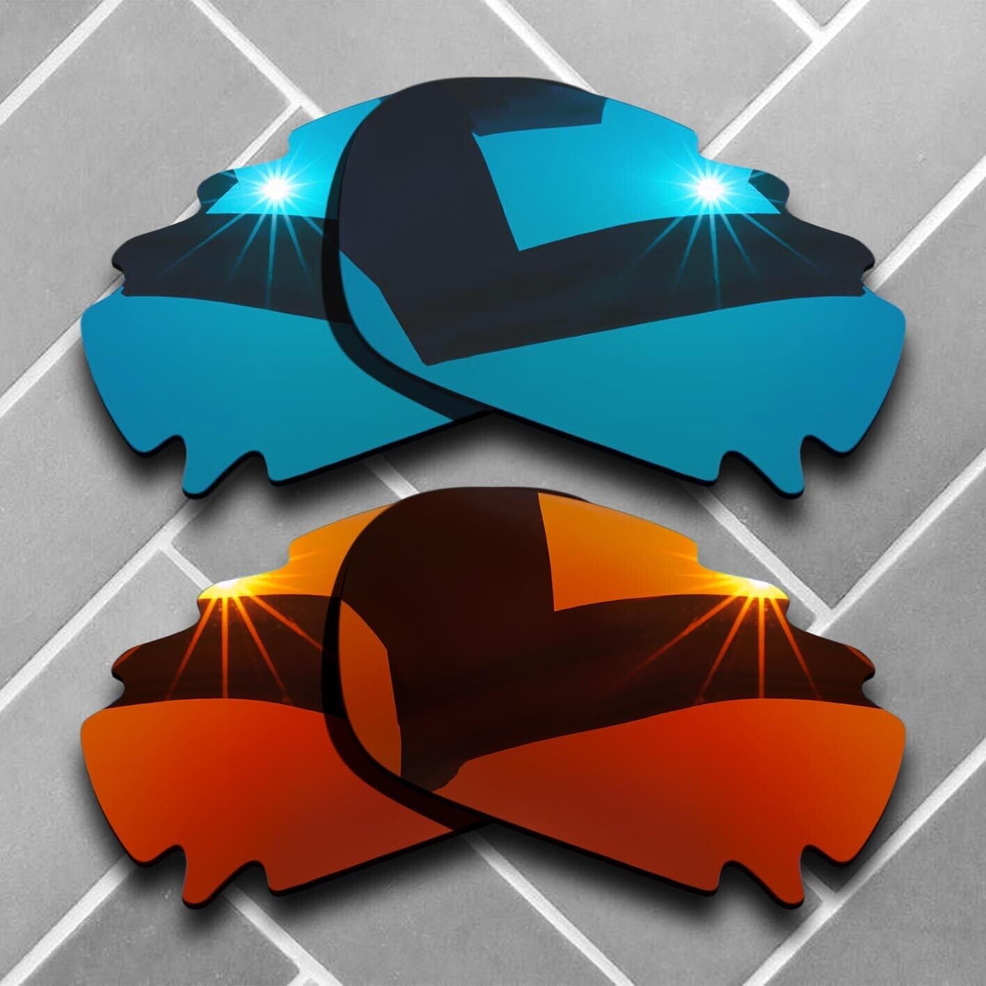 Polarized Replacement lenses for-Oakley Jawbone Vented Racing Jacket Choices US