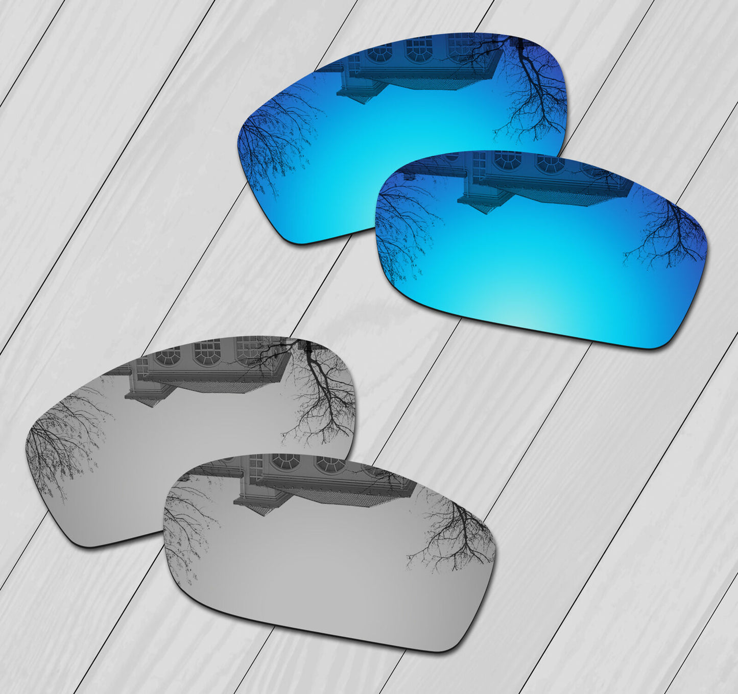 POLARIZED Replacement Lenses For-Oakley Fives Squared Anti-Scratch Options