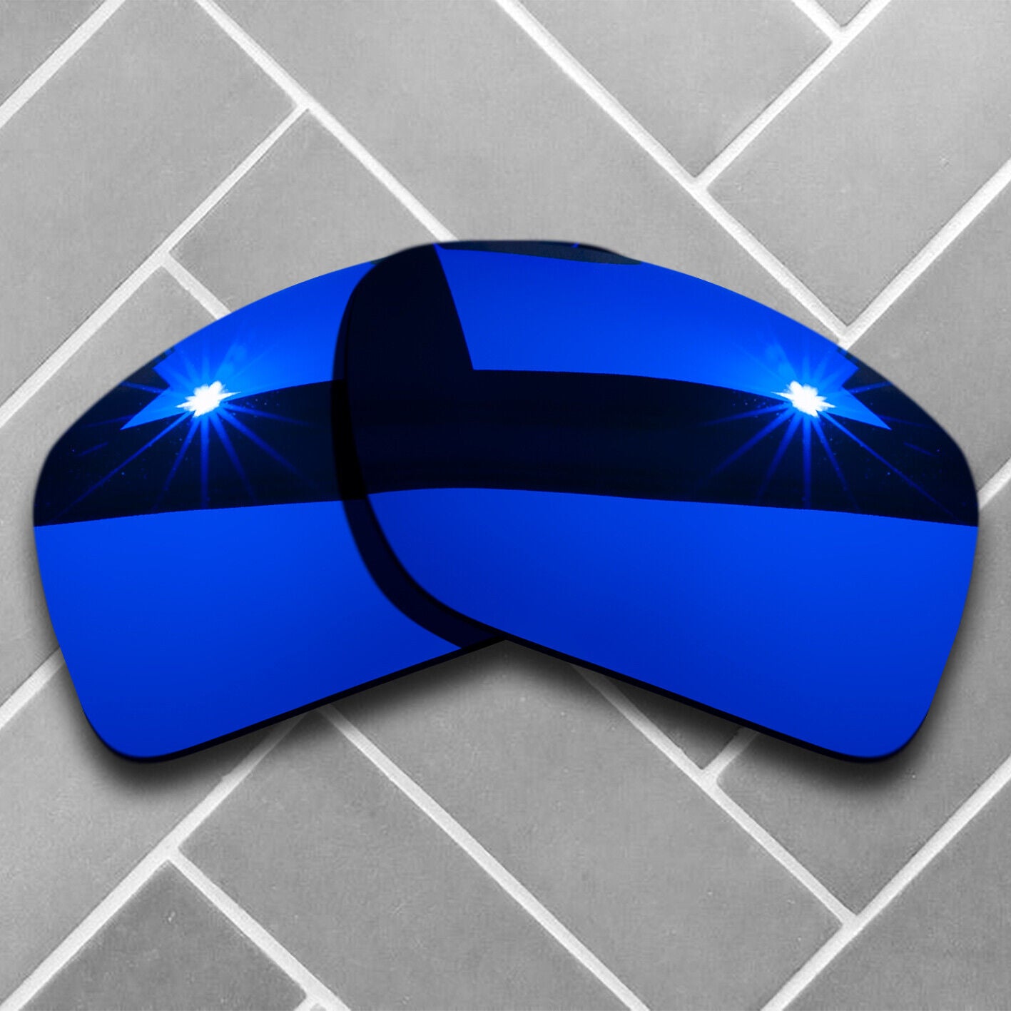 Replacement lenses for-Oakley Plaintiff Squared Polarized Anti-Scratch Choices