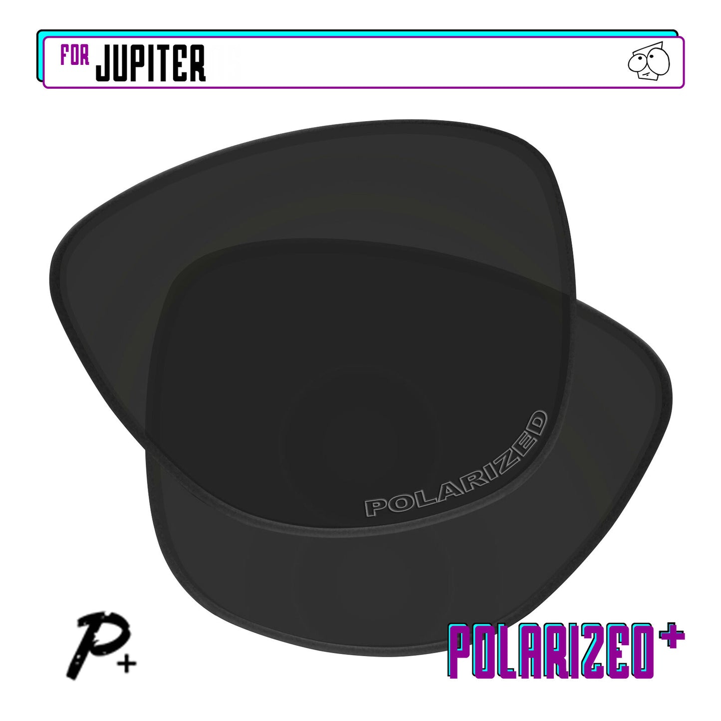 POLARIZED+ Replacement Lens For-Oakley Jupiter Sunglass Anti-Scratch