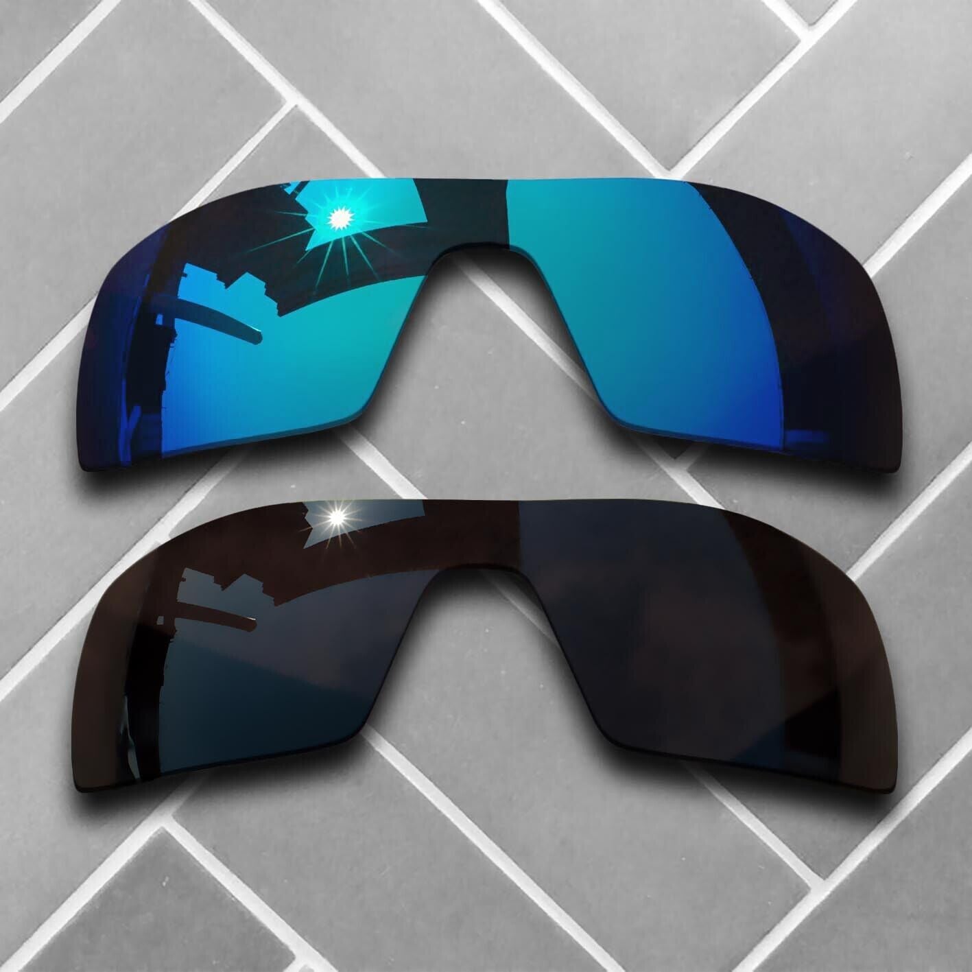 Polarized Replacement lenses for-Oakley Oil Rig Anti-Scratch Multiple Choices US