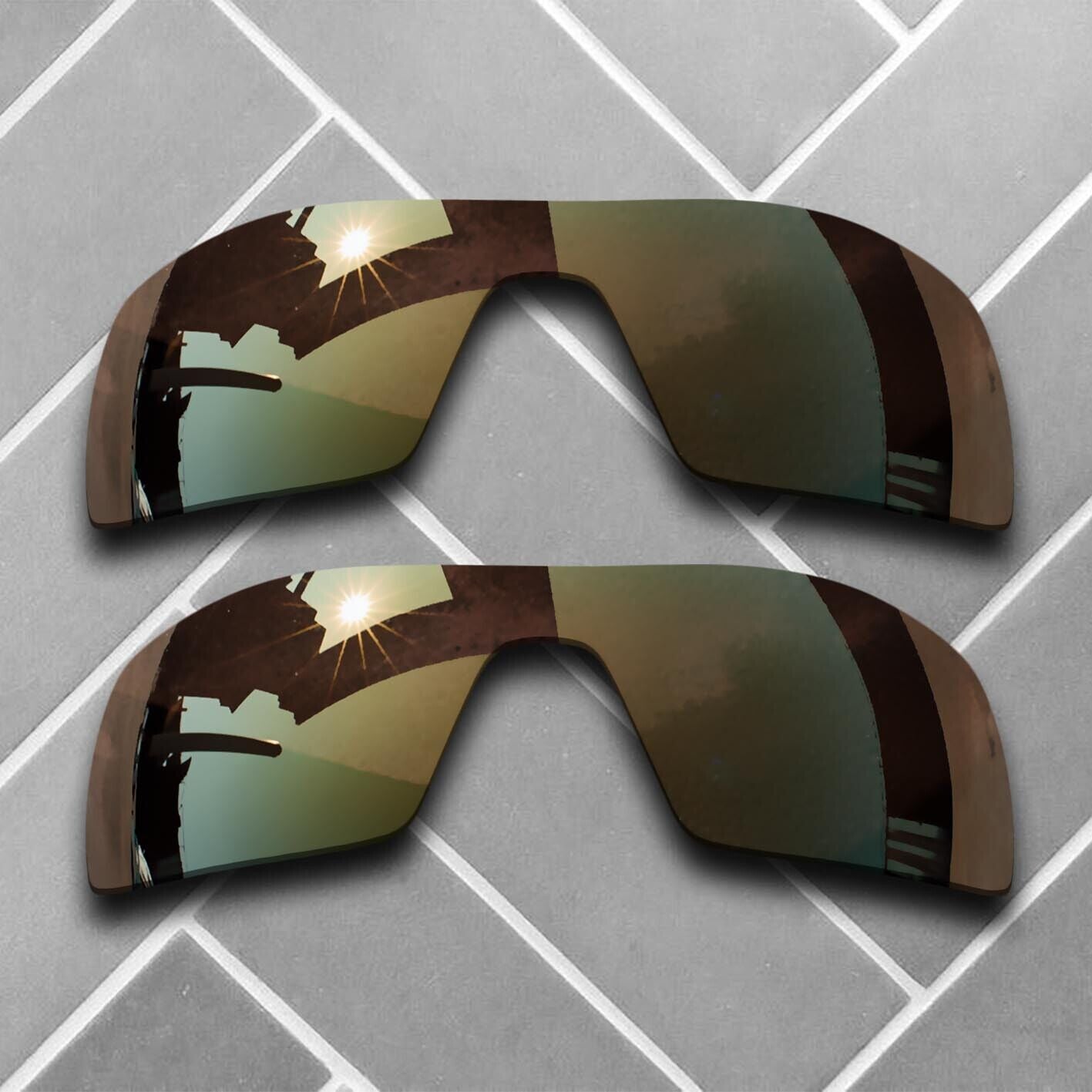 Polarized Replacement lenses for-Oakley Oil Rig Anti-Scratch Multiple Choices US