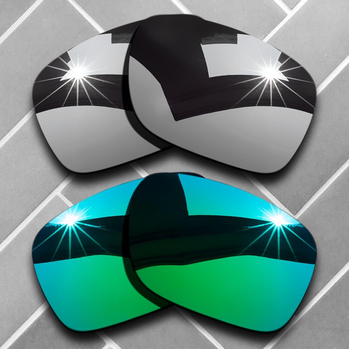 Anti-Scratch Replacement lenses for-Oakley Holbrook Metal OO4123 Choices
