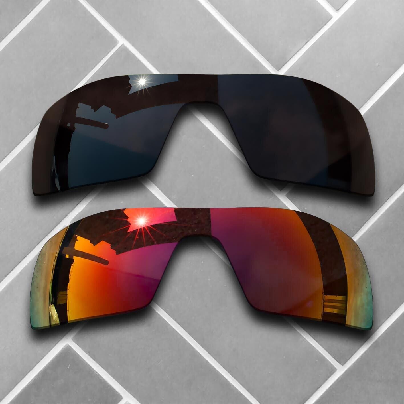 Polarized Replacement lenses for-Oakley Oil Rig Anti-Scratch Multiple Choices US