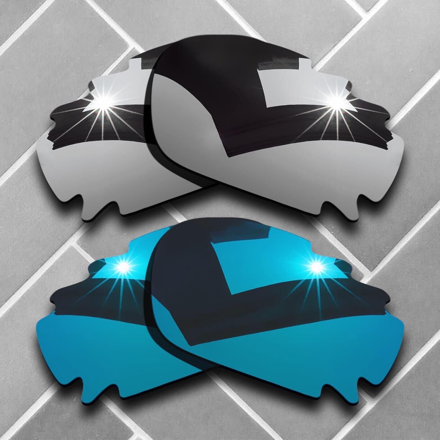 Polarized Replacement lenses for-Oakley Jawbone Vented Racing Jacket Choices US