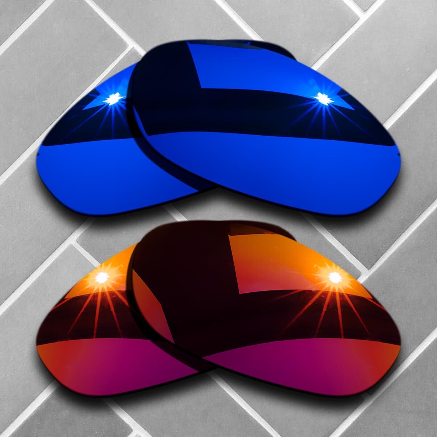 Anti-Scratch Replacement lenses for-Oakley Monster Dog Polarized Multi Choices