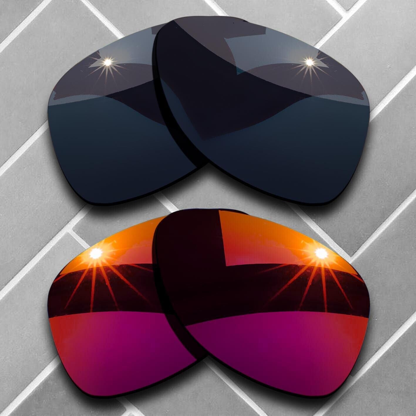 Polarized Anti-Scratch Replacement lenses for-Oakley Dispatch 2 Sunglass Choices