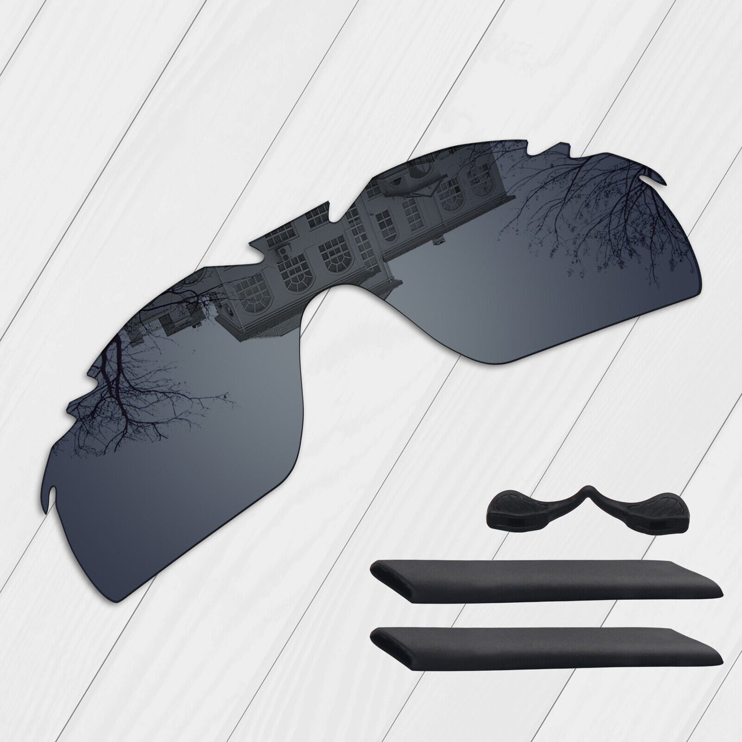 POLARIZED Replacement Lens&Kit For-Oakley Radarlock XL Vented OO9196 Options