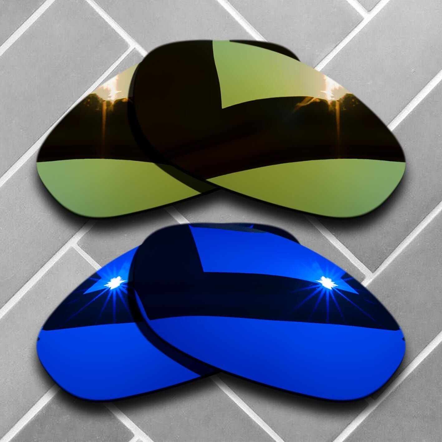 Anti-Scratch Replacement lenses for-Oakley Monster Dog Polarized Multi Choices