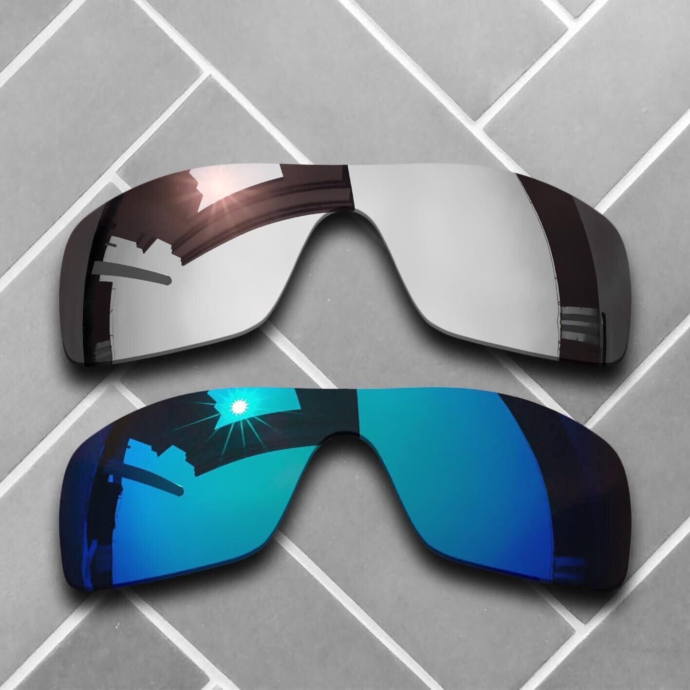 Polarized Replacement lenses for-Oakley Batwolf Anti-Scratch Multiple Choices US