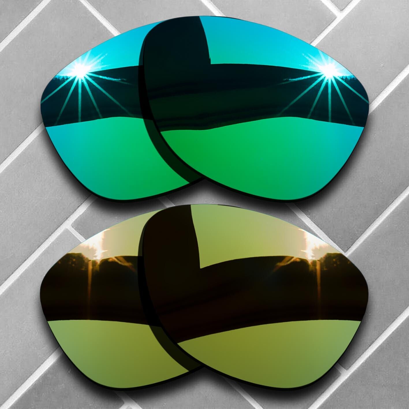 Polarized Replacement lenses for-Oakley Frogskins Anti-Scratch Multiple Choices