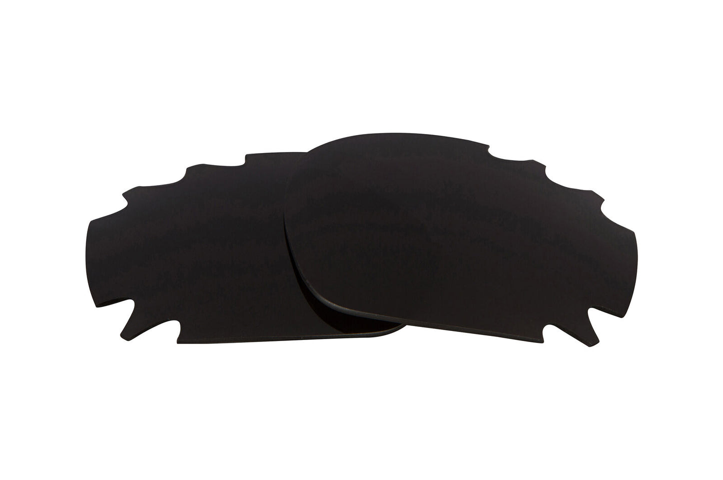 LenSwitch Replacement Lenses for Oakley Jawbone Vented Dark Black Iridium