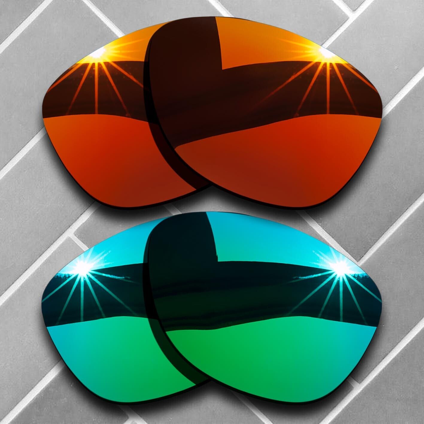 Polarized Replacement lenses for-Oakley Frogskins Anti-Scratch Multiple Choices