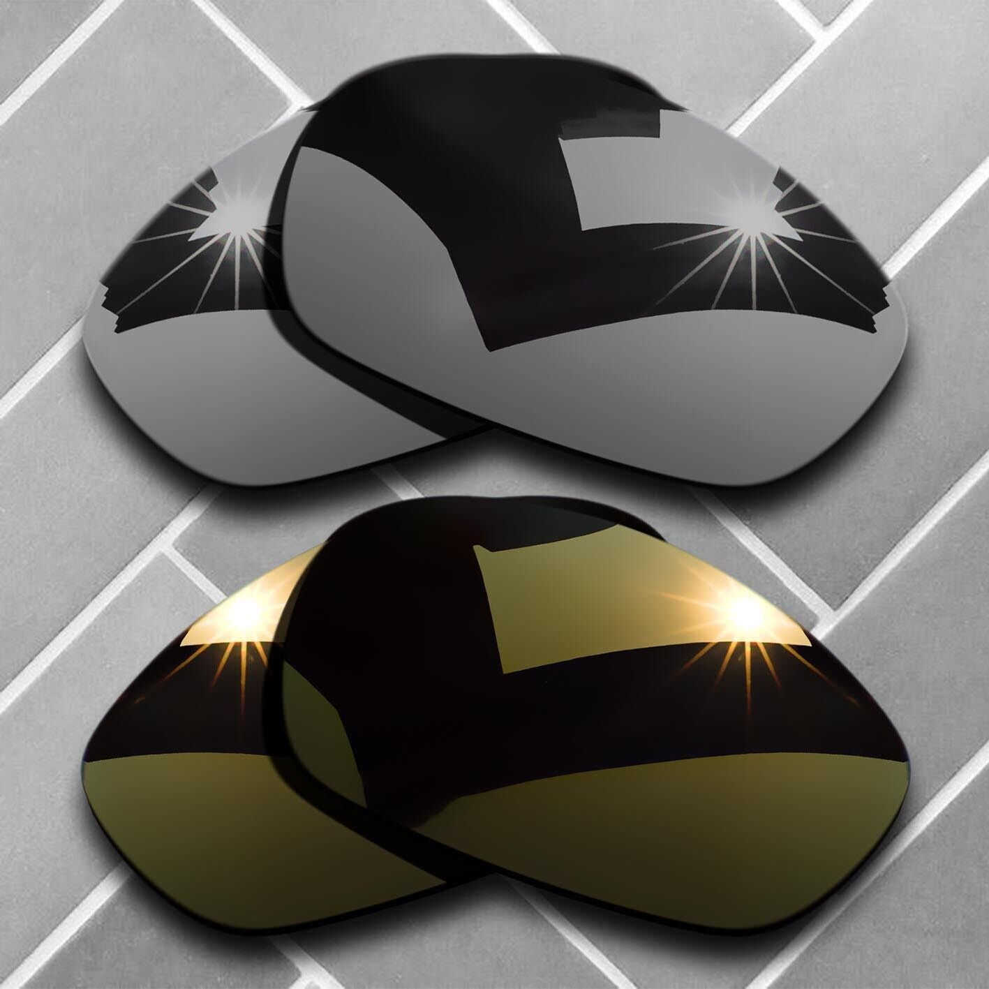 Anti-Scratch Replacement lenses for-Oakley Straight Jacket 2007 Polarized Choice