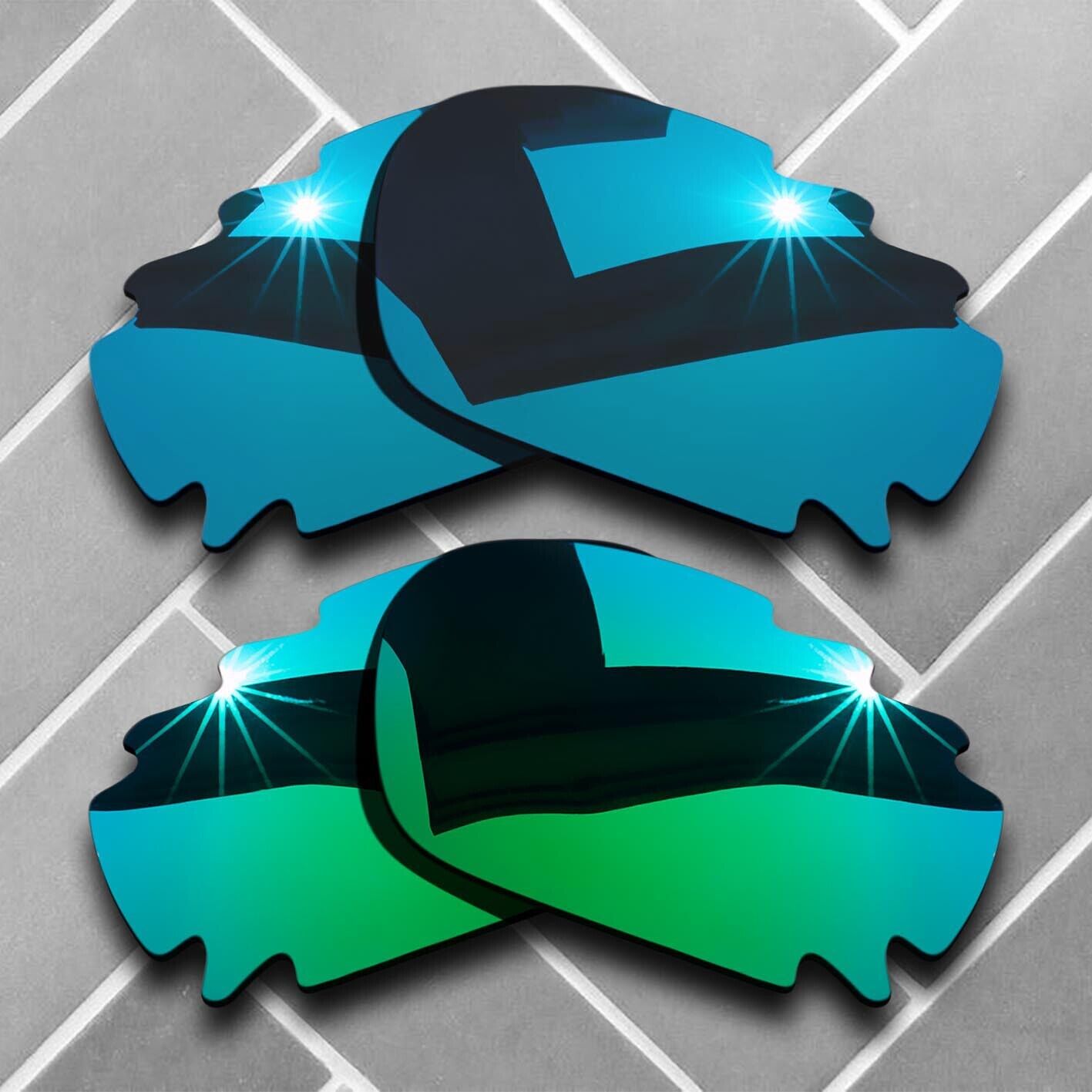 Polarized Replacement lenses for-Oakley Jawbone Vented Racing Jacket Choices US