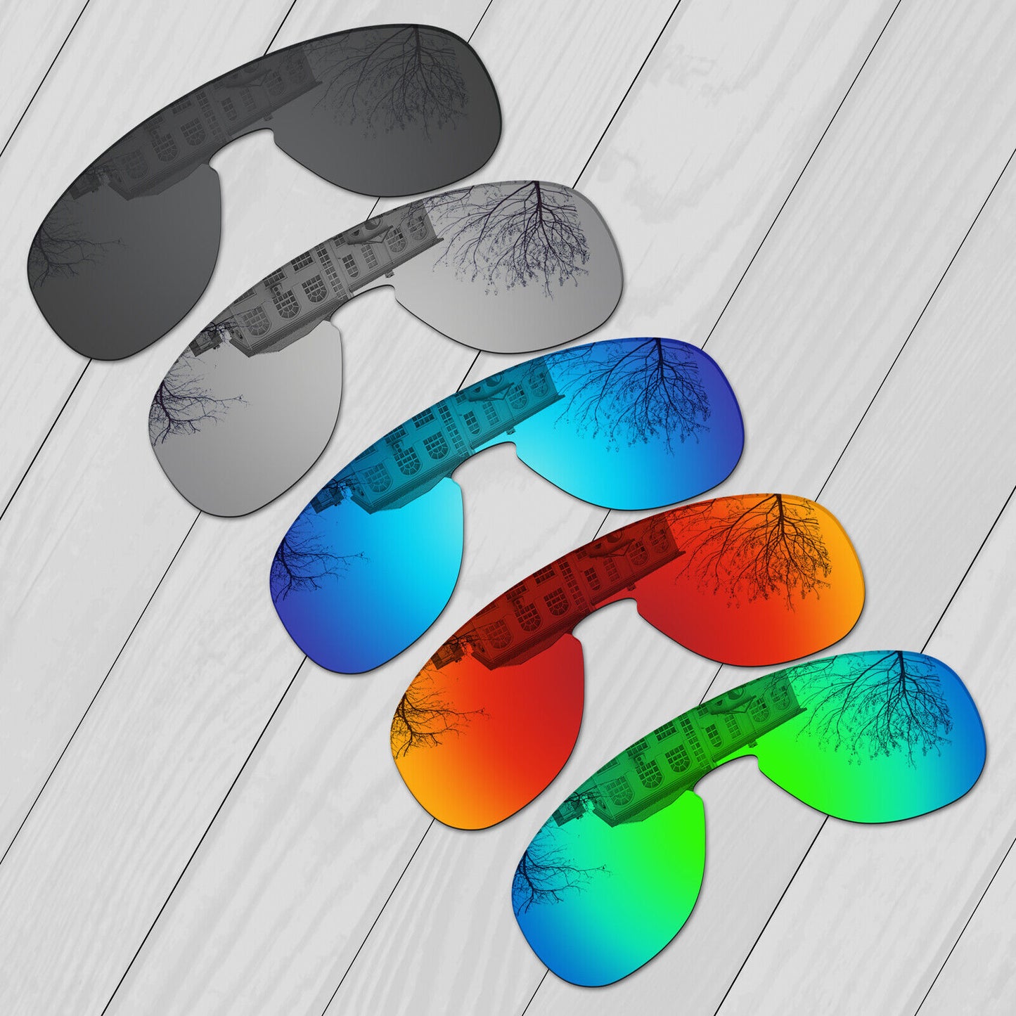 POLARIZED Replacement Lot Lenses For-Oakley Trillbe OO9318 Sunglasses