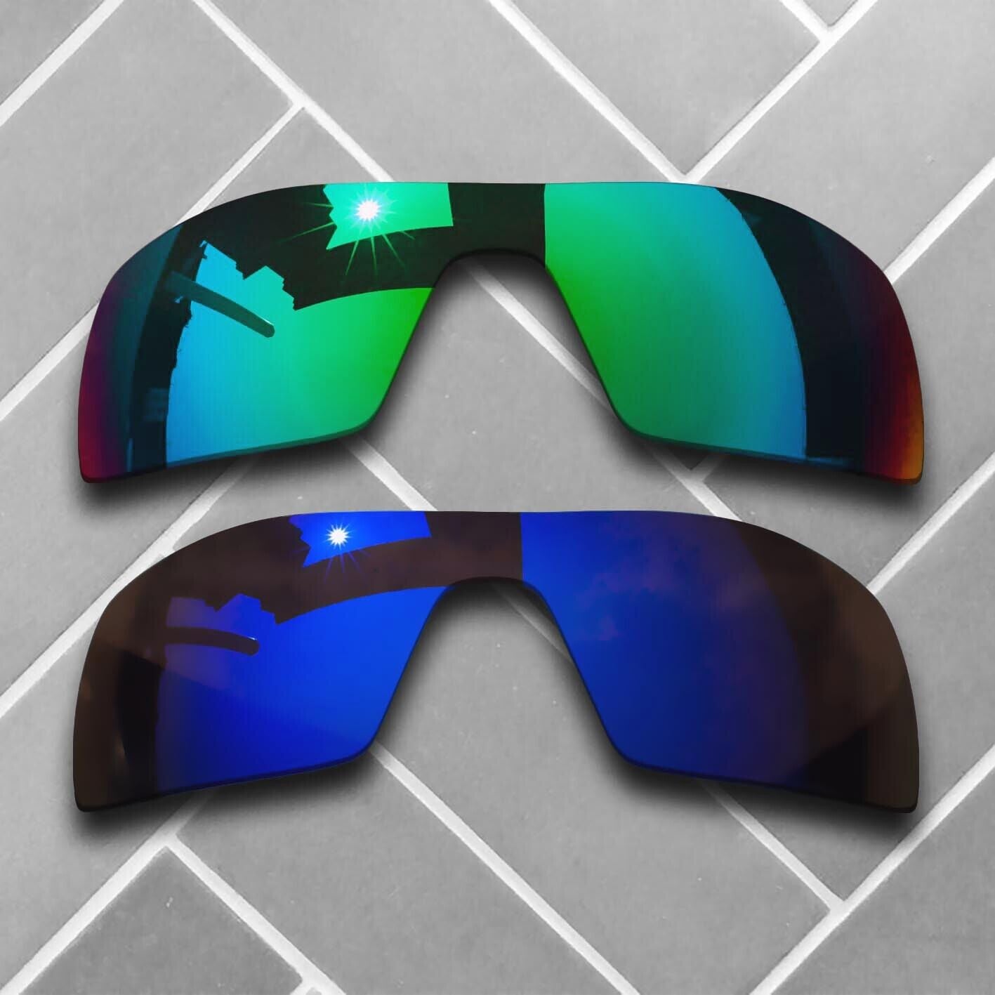 Polarized Replacement lenses for-Oakley Oil Rig Anti-Scratch Multiple Choices US