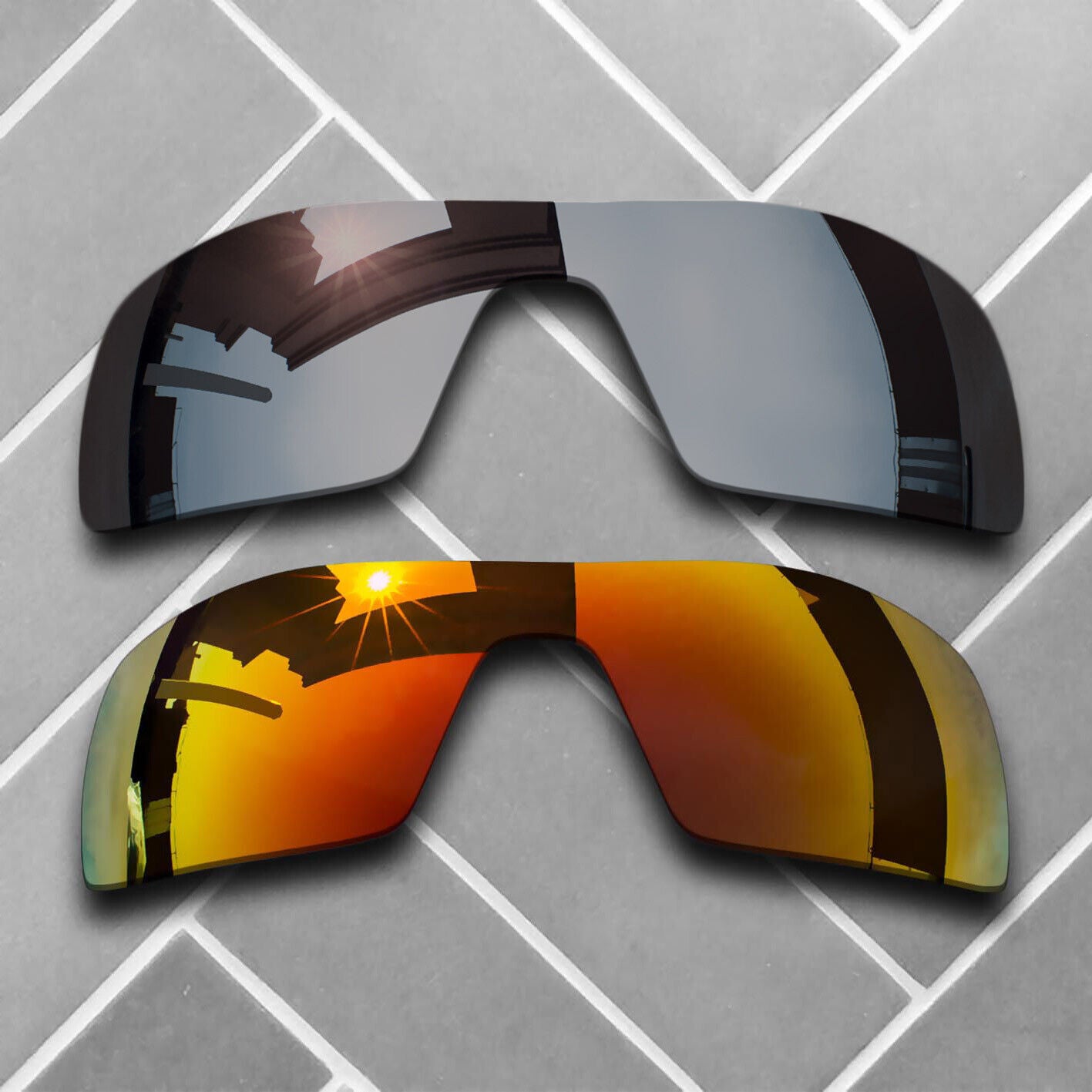 Polarized Replacement lenses for-Oakley Oil Rig Anti-Scratch Multiple Choices US