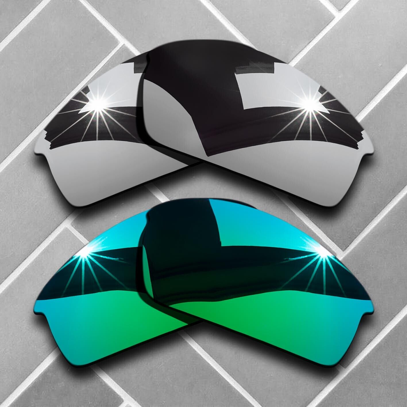 Polarized Anti-Scratch Replacement lenses for-Oakley Bottlecap Frame Choices