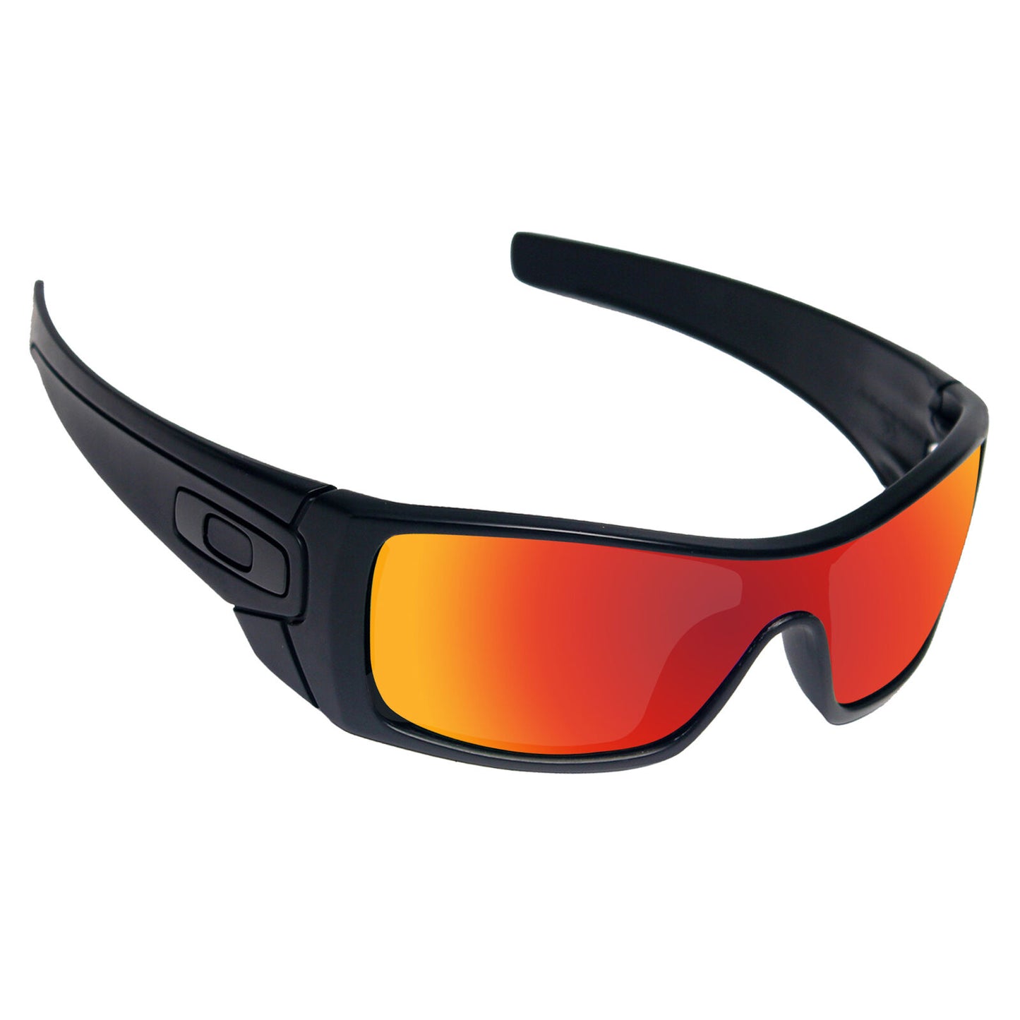 Hawkry Polarized Replacement Lenses for-Oakley Batwolf Sunglass Red Mirror