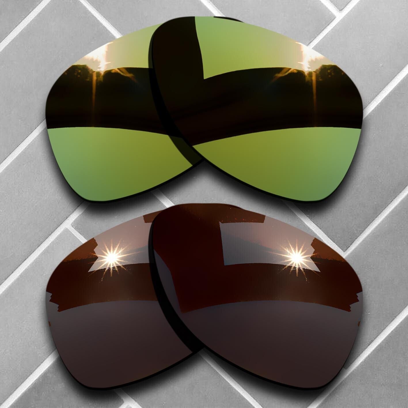 Polarized Anti-Scratch Replacement lenses for-Oakley Dispatch 2 Sunglass Choices