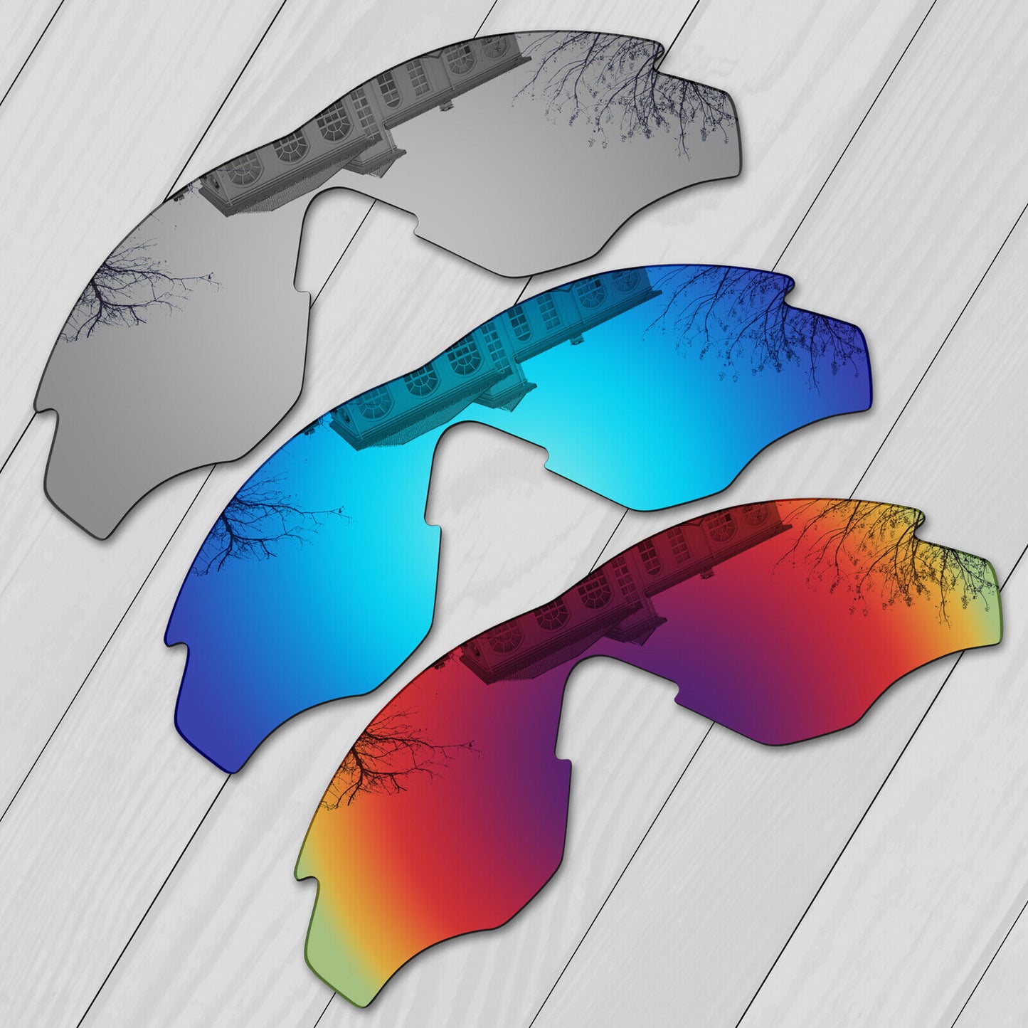 POLARIZED Wholesale Replacement Lenses For-Oakley M2 Frame OO9212 Anti-Scratch