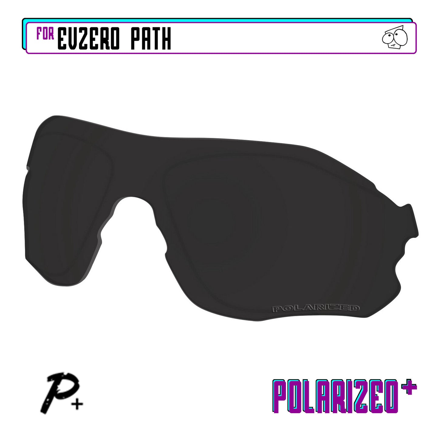 POLARIZED+ Replacement Lens For-Oakley EVZero Path Sunglass Anti-Scratch