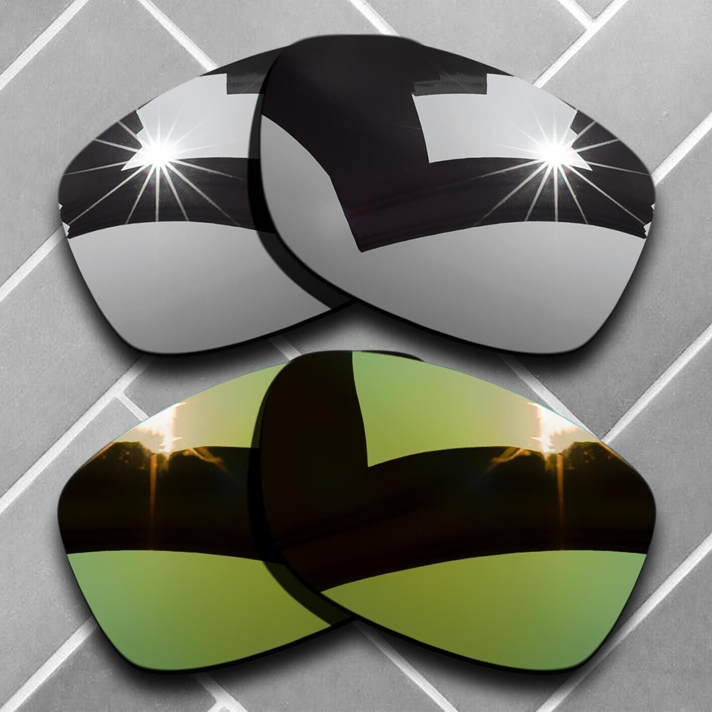Polarized Replacement lenses for-Oakley Jupiter Squared Anti-Scratch Choices US