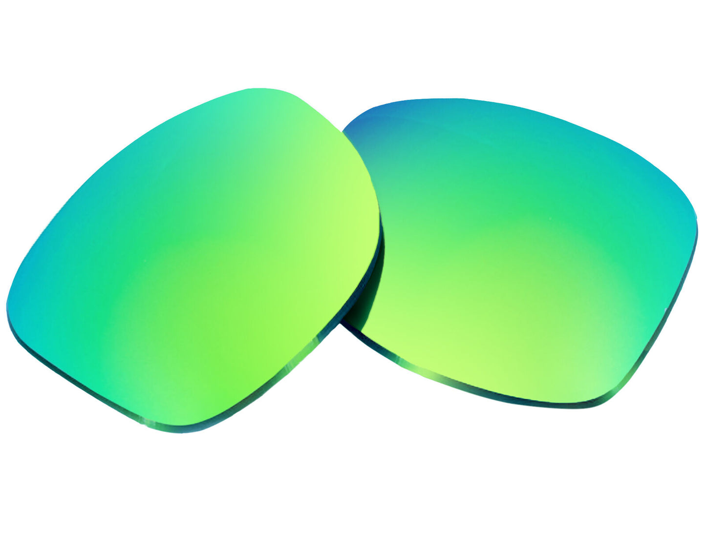 LenSwitch Replacement Lenses for Oakley Holbrook Sunglasses Green Mirror