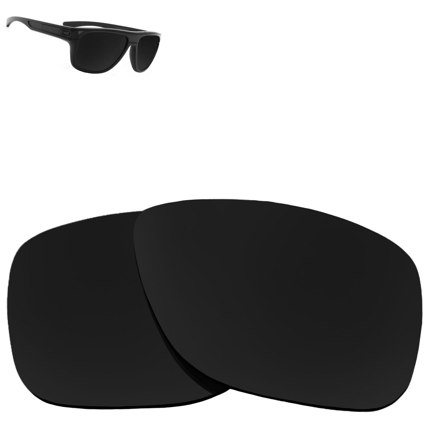 LenSwitch Replacement Lenses for Oakley Breadbox Sunglasses Crystal Clear