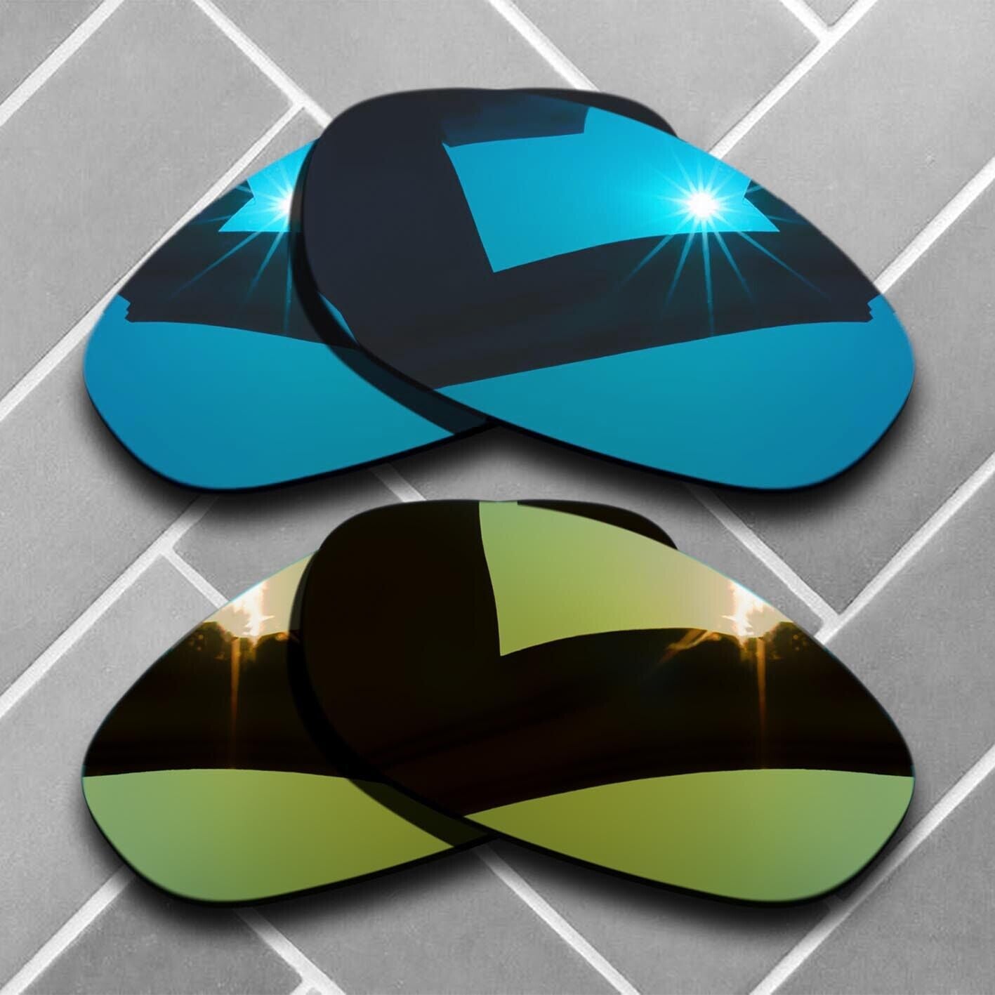 Anti-Scratch Replacement lenses for-Oakley Monster Dog Polarized Multi Choices