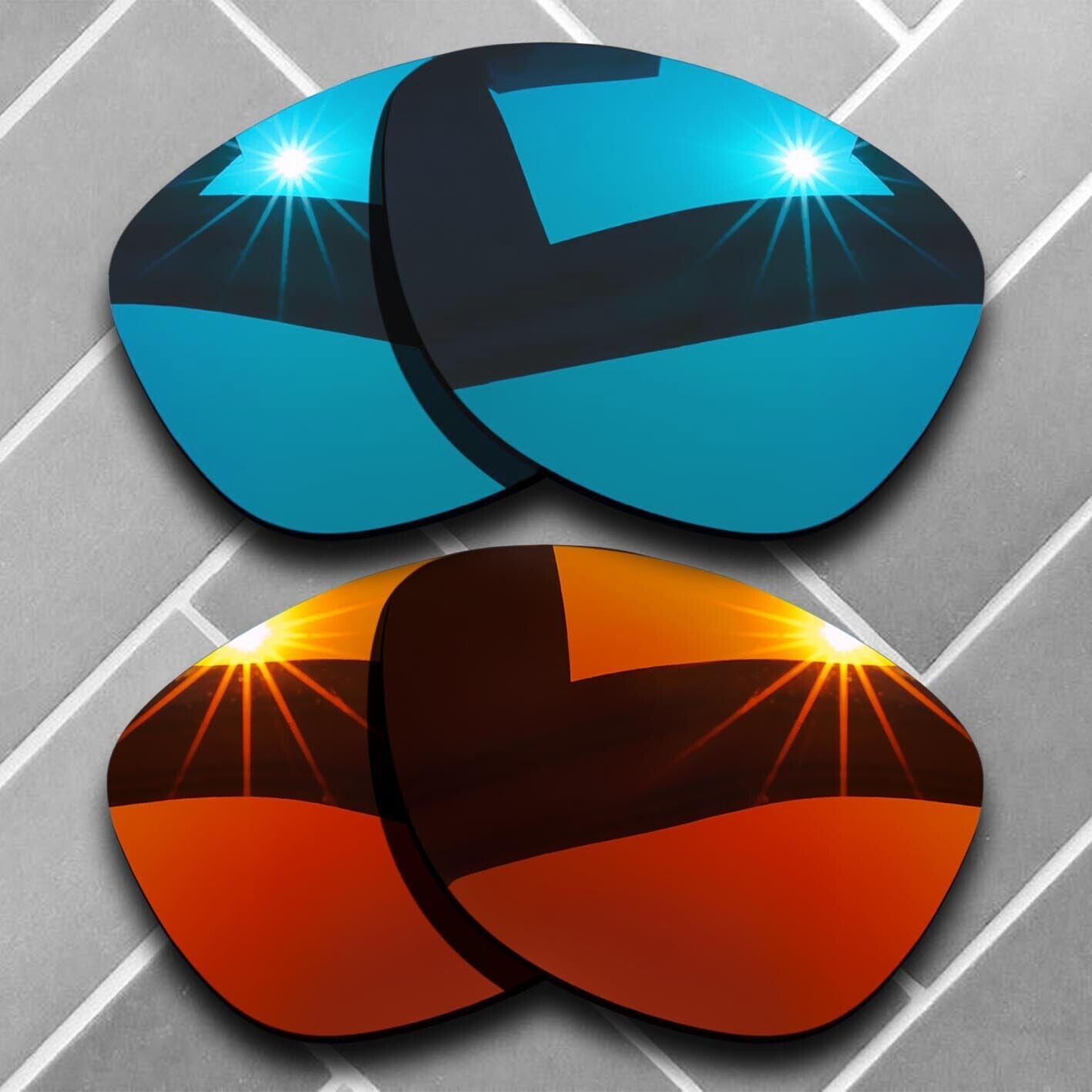 Polarized Replacement lenses for-Oakley Frogskins Anti-Scratch Multiple Choices