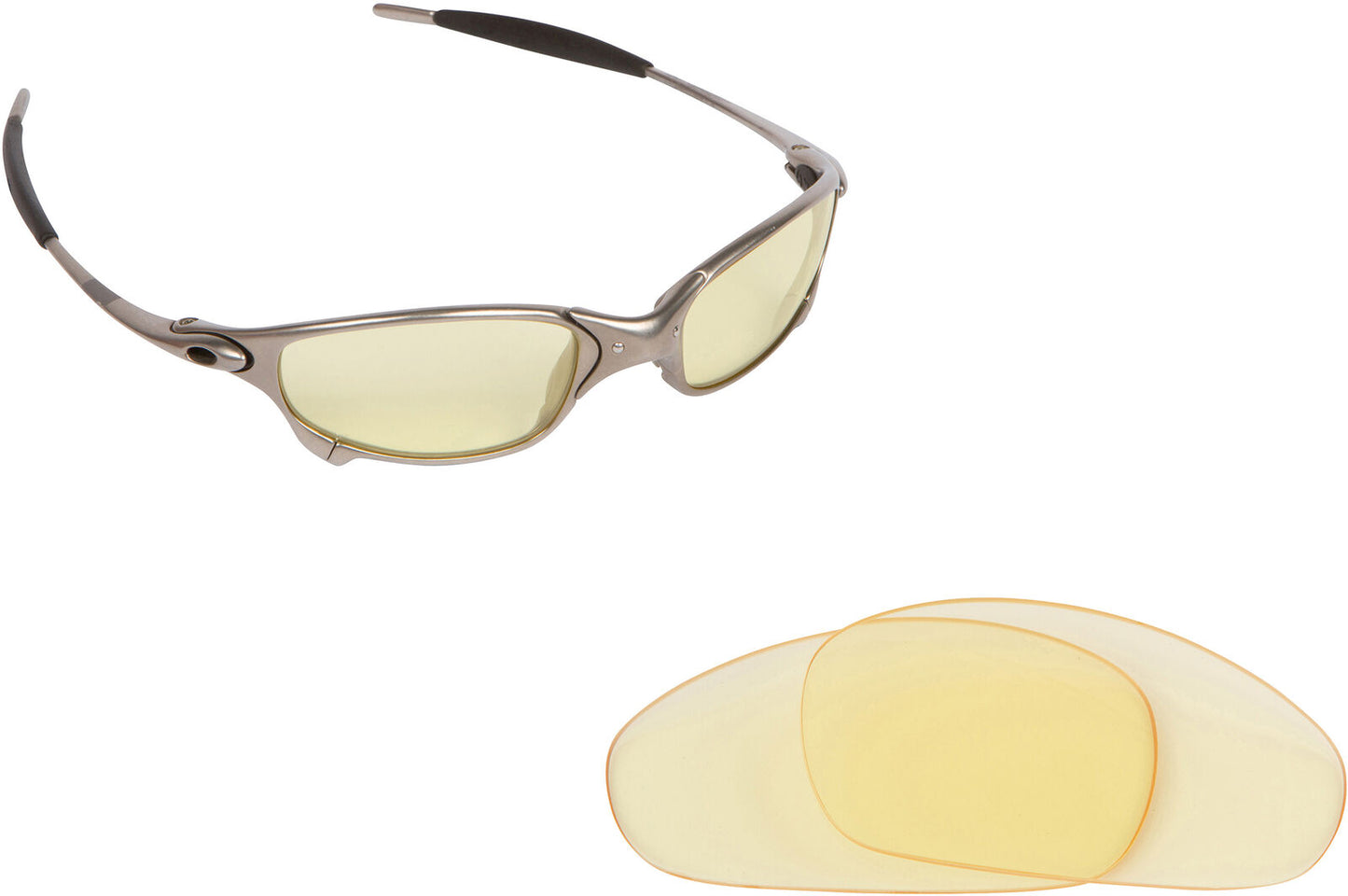 LenSwitch Replacement Lenses for Oakley Juliet Sunglasses Yellow