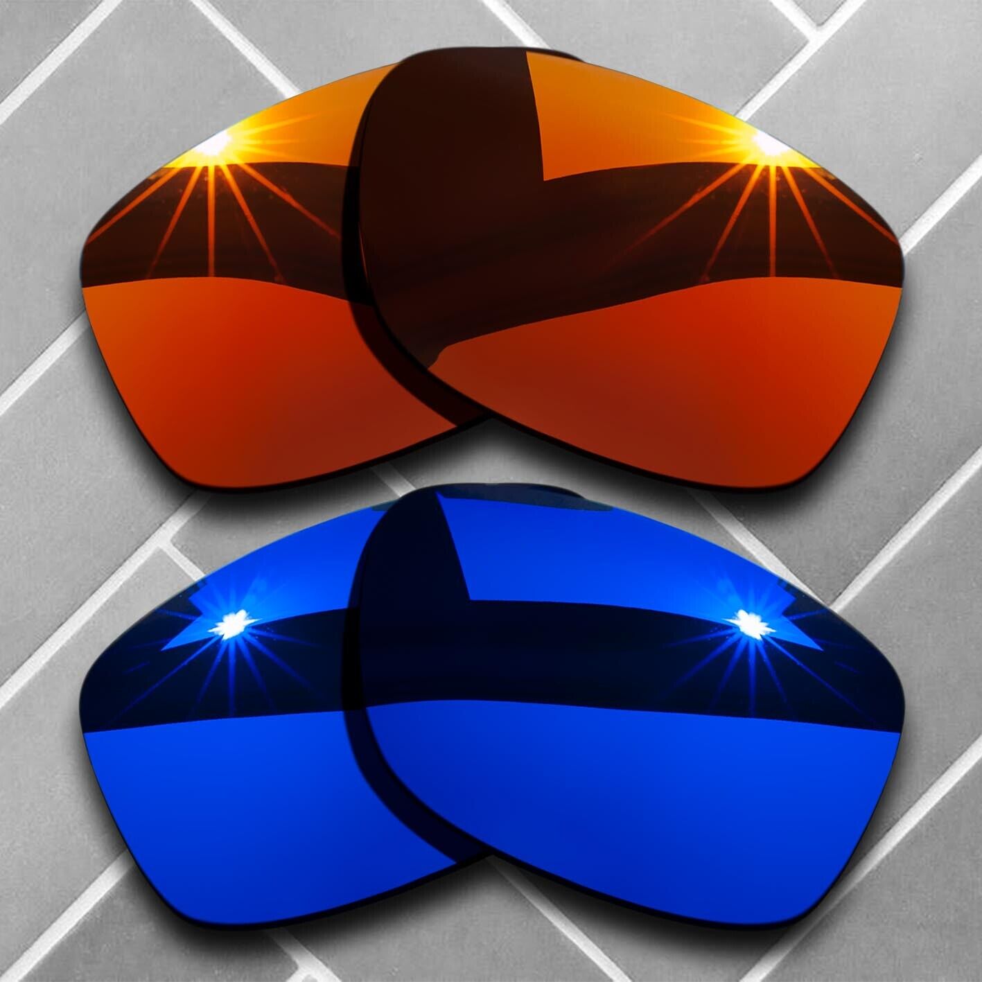 Polarized Replacement lenses for-Oakley Jupiter Squared Anti-Scratch Choices US
