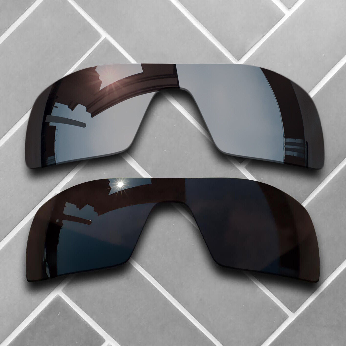 Polarized Replacement lenses for-Oakley Oil Rig Anti-Scratch Multiple Choices US