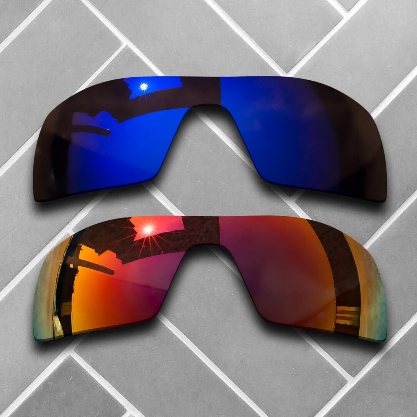 Polarized Replacement lenses for-Oakley Oil Rig Anti-Scratch Multiple Choices US