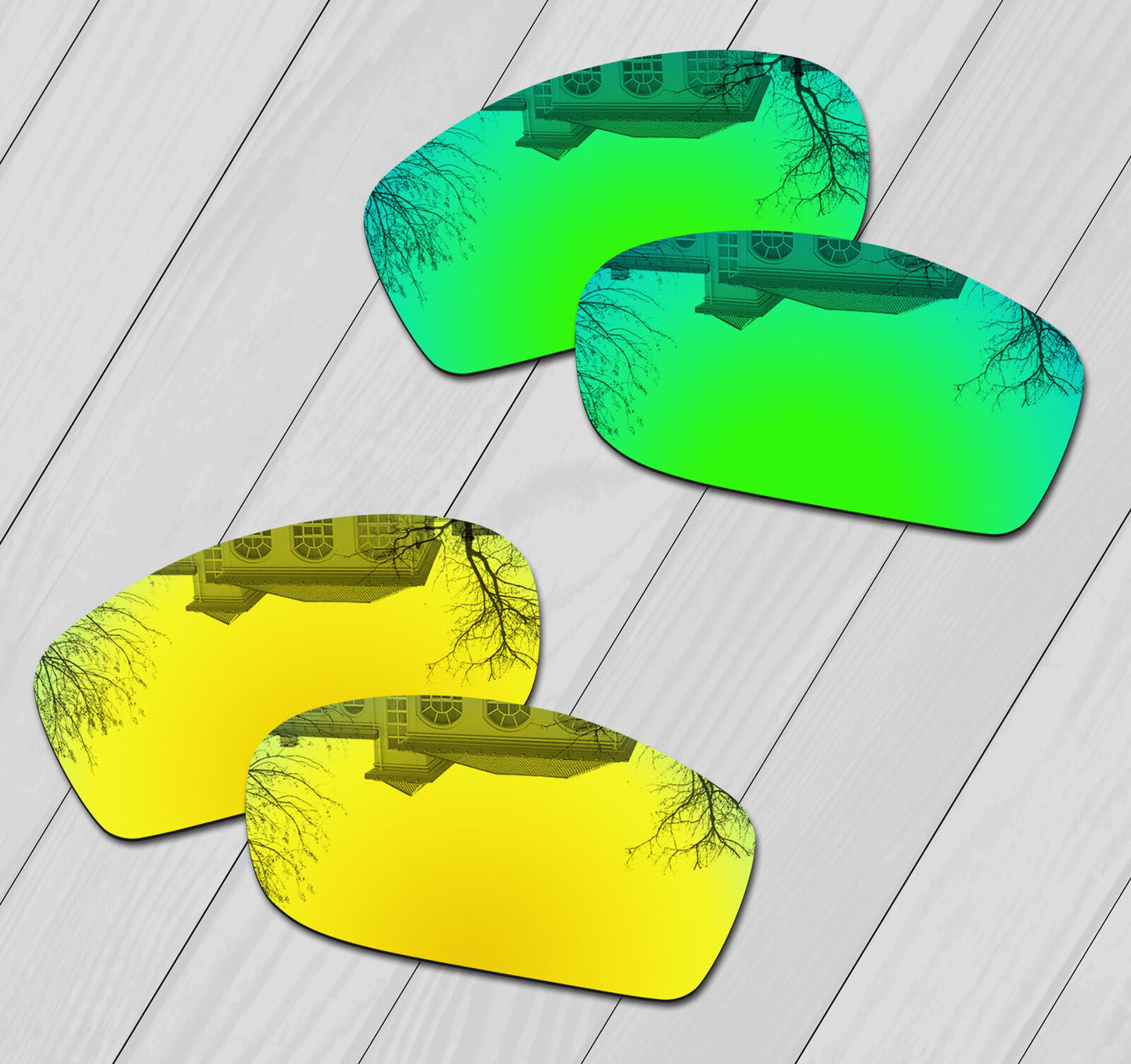 POLARIZED Replacement Lenses For-Oakley Fives Squared Anti-Scratch Options