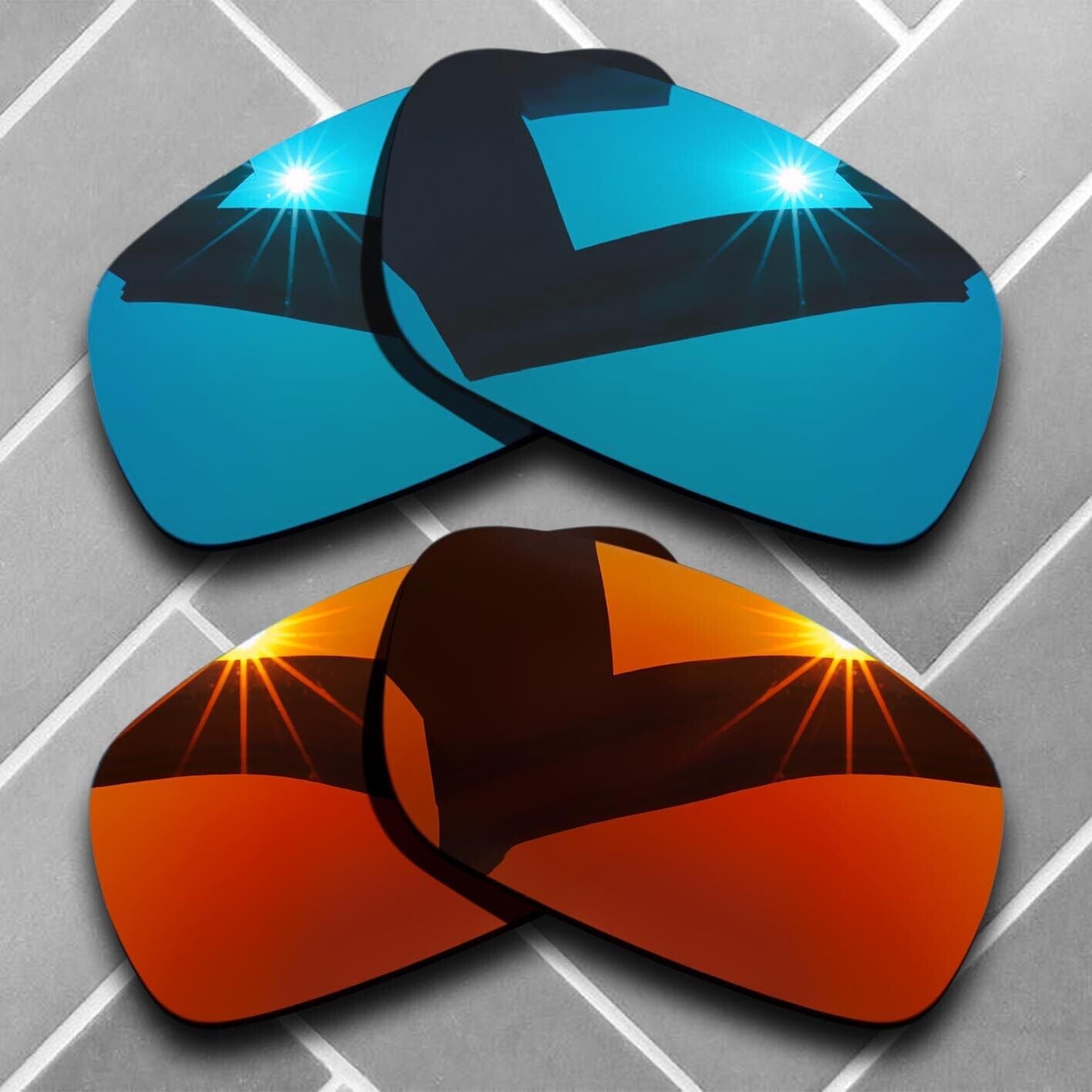 Polarized Anti-Scratch Replacement Lenses for-Oakley Canteen 2014 Choices US