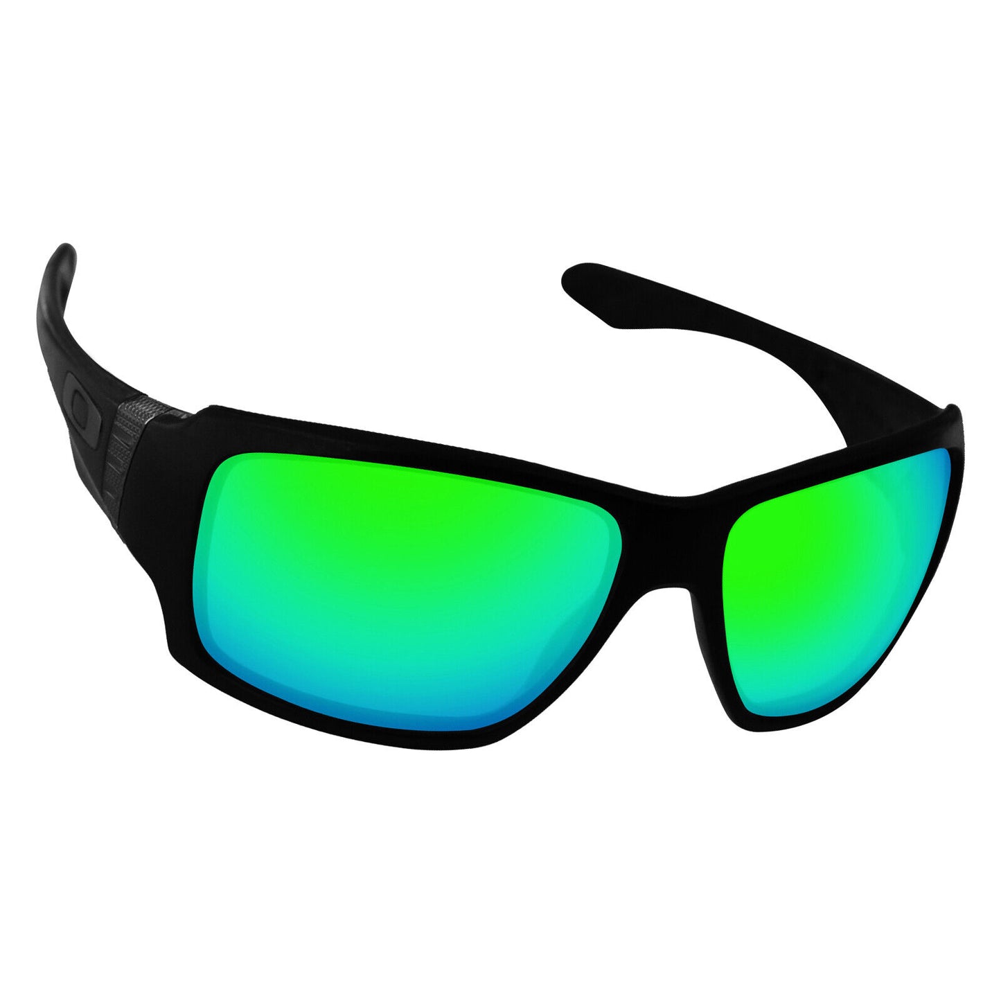 Hawkry Polarized Replacement Lenses for-Oakley Big Taco Sunglass Emerald Green