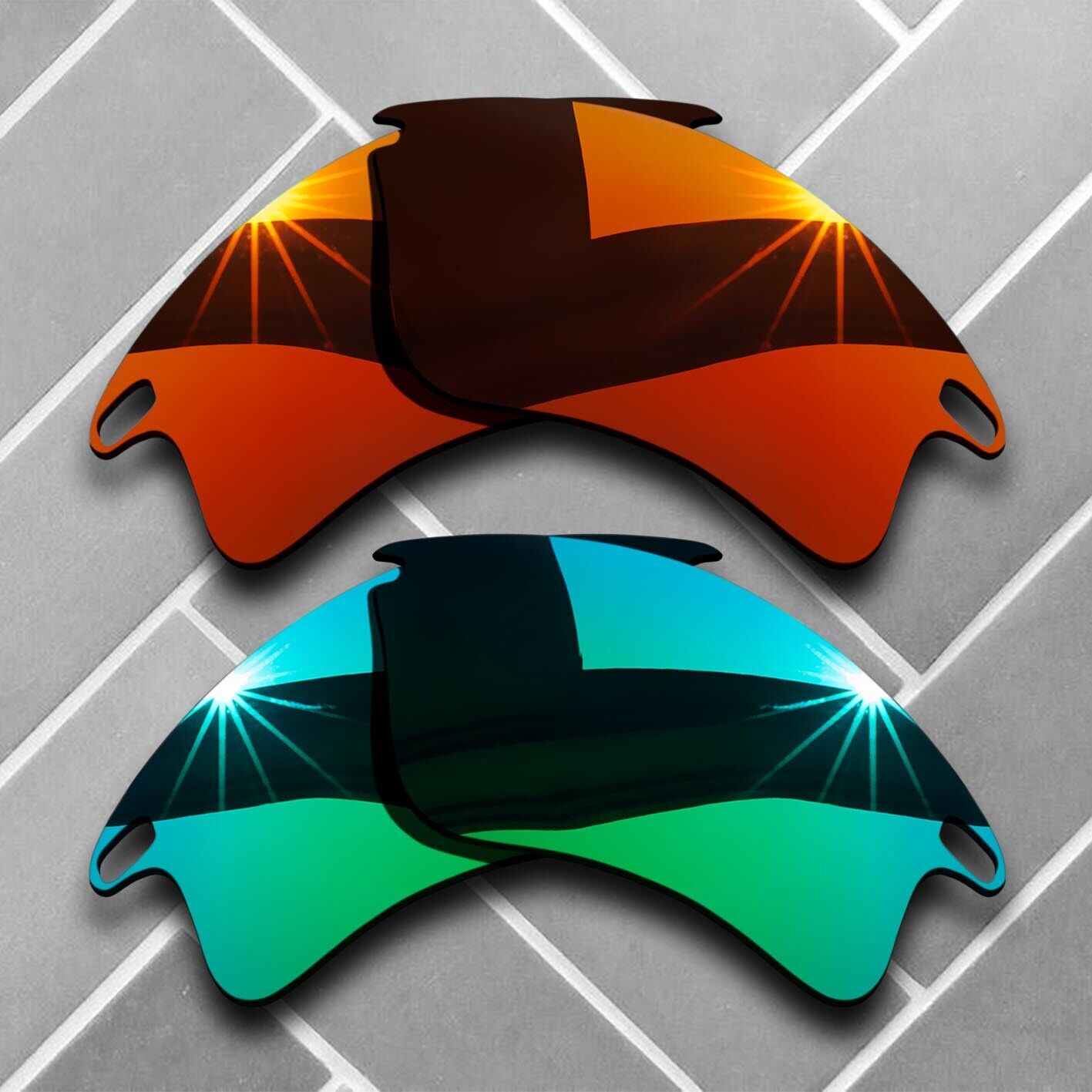 Anti-Scratch Replacement lenses for-Oakley Fast Jacket XL Polarized Choices