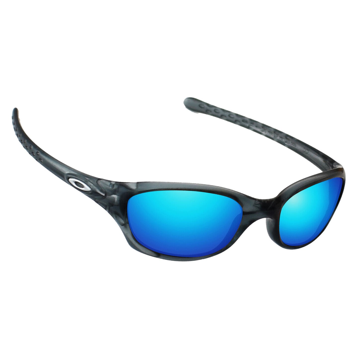 Hawkry Polarized Replacement Lense for-Oakley Fives 2.0 Sunglass Ice Blue Mirror