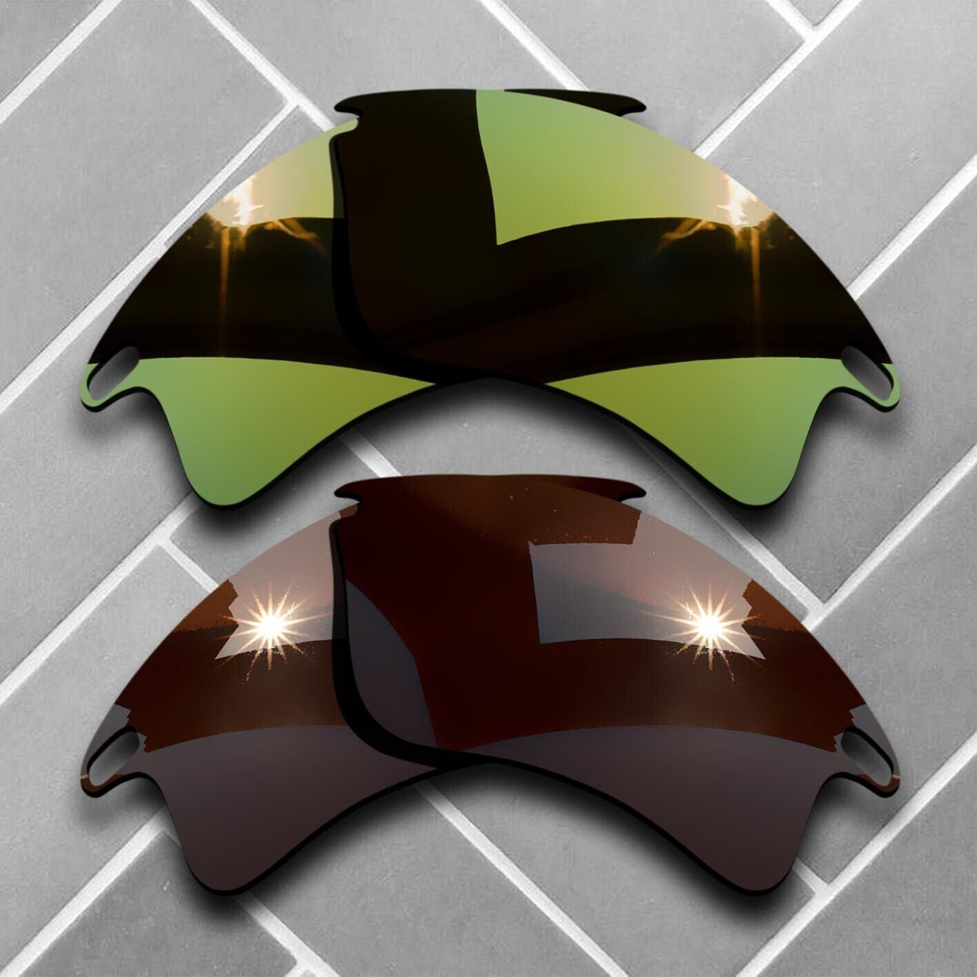 Anti-Scratch Replacement lenses for-Oakley Fast Jacket XL Polarized Choices
