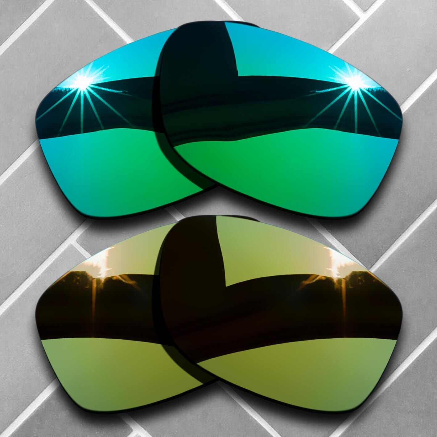Polarized Replacement lenses for-Oakley Jupiter Squared Anti-Scratch Choices US