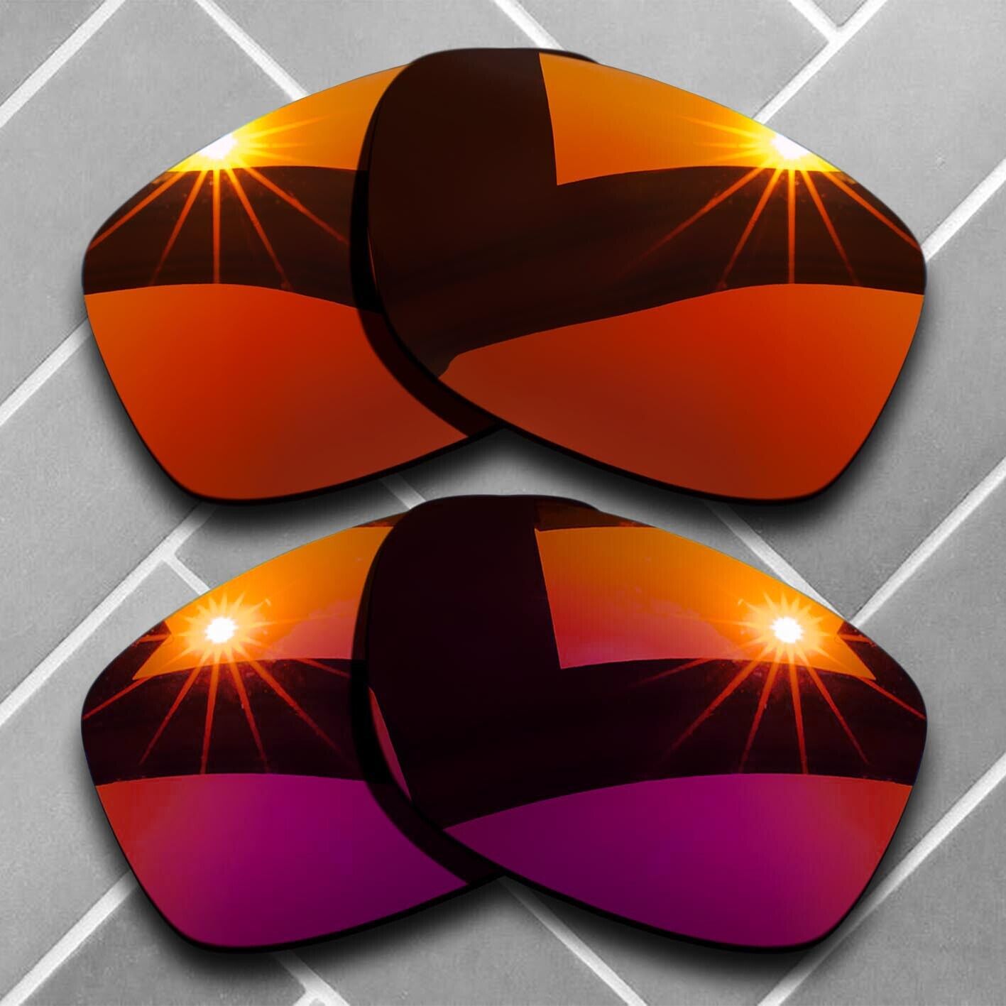 Polarized Replacement lenses for-Oakley Jupiter Squared Anti-Scratch Choices US