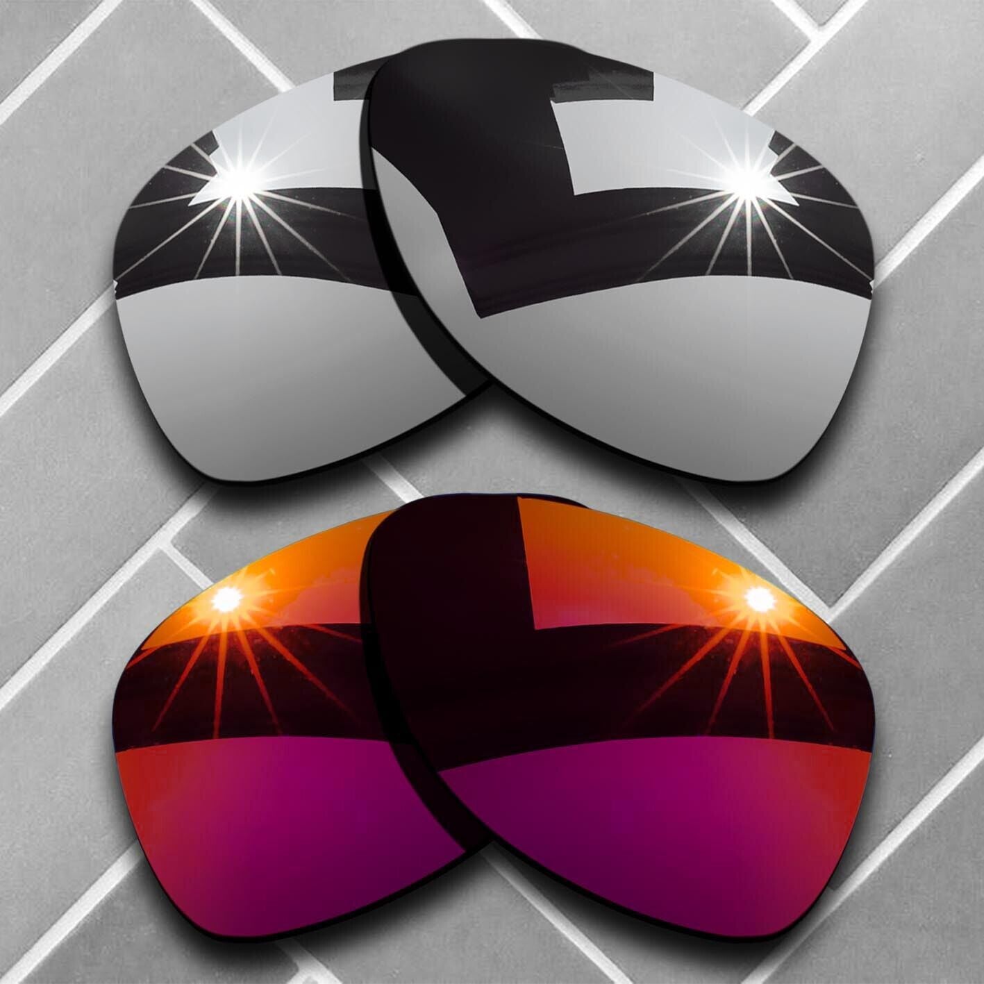 Polarized Anti-Scratch Replacement lenses for-Oakley Dispatch 2 Sunglass Choices